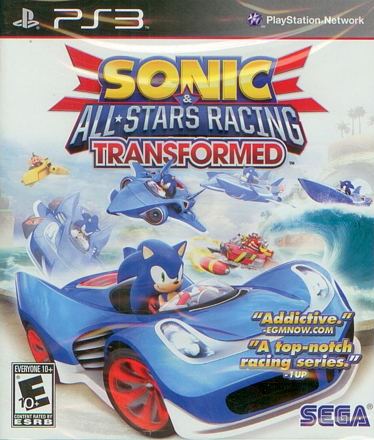 Sonic & All-Stars Racing Transformed (PS3) (38732)