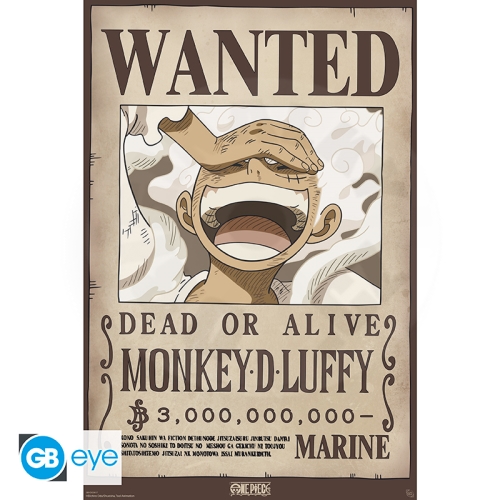 ONE PIECE - Poster Maxi 91.5x61 - Wanted Luffy Wano_(1)