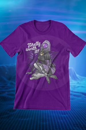 Mass Effect ToTali Worth It Tee - tričko velikost L