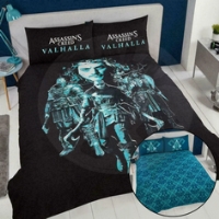 Povlečení - Assassins Creed Valhalla Dvojlůžko 200x200, 75x50