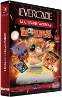 Blaze Evercade Atari Cartridge Worms Collection 1