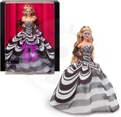 Mattel - Barbie Signature Panenka 65. výročí blondýnka