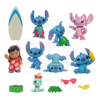 Disney - Sada 8 figurek Lilo a Stitch - 7cm