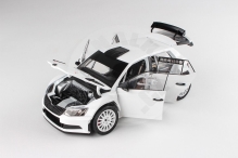 Škoda Fabia III R5 (2015) 1:18 - Bílá