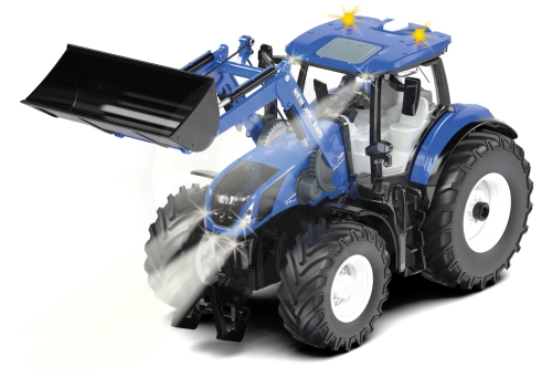 SIKU Control - Bluetooth, New Holland T7.315 s předním nakladačem_(1)