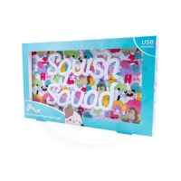 Neonová Lampička na zeď - Squishmallows Squish Squad Neonová Lampička na zeď - Squishmallows Squish Squad