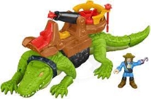 Mattel Imaginext: Walking Croc &amp; Pirate Hook (DHH63)