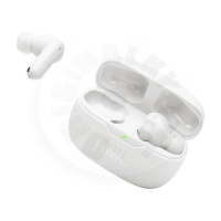 JBL Wave Beam, bezdrátová sluchátka, bílá