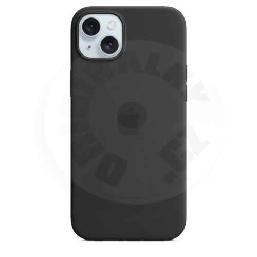 Apple iPhone 15 Plus Silicone Case MagSafe Black