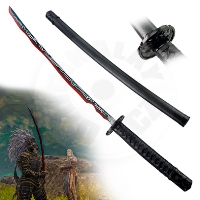 Ocelová katana "RIVERS OF BLOOD V2" - Elden Ring