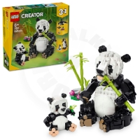LEGO® Creator 3v1 31165 Divoká zvířata: Pandí rodinka