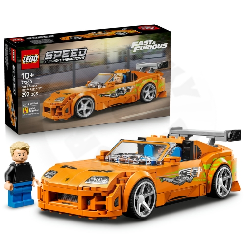 LEGO® Speed Champions 77260 Rychle a zběsile Toyota Supra MK4_(1)