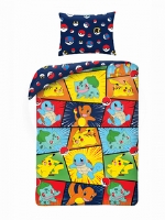 Halantex Povlečení - Pokémon Funny 140x200, 70x90 (100% Cotton)