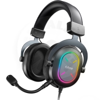 Fifine H6X - Professional USB RGB Gaming Headset 7.1 - černá