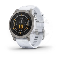 Garmin epix™ Pro (Gen 2) Sapphire Edition, 47 mm,
Titanium with Whitestone Band Garmin epix™ Pro (Gen 2) Sapphire Edition, 47 mm,
Titanium with Whitestone Band