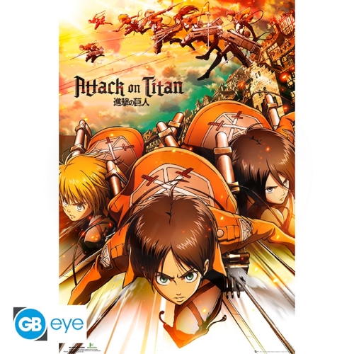 ATTACK ON TITAN - Poster Maxi 91.5x61 - Attack*_(1)