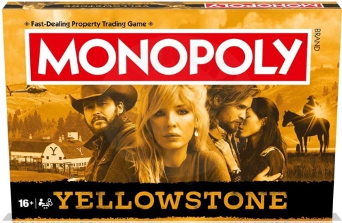 Hasbro Monopoly YELLOWSTONE - anglická verze