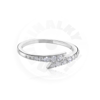 Stříbrný prsten Harry Potter - Blesk XL