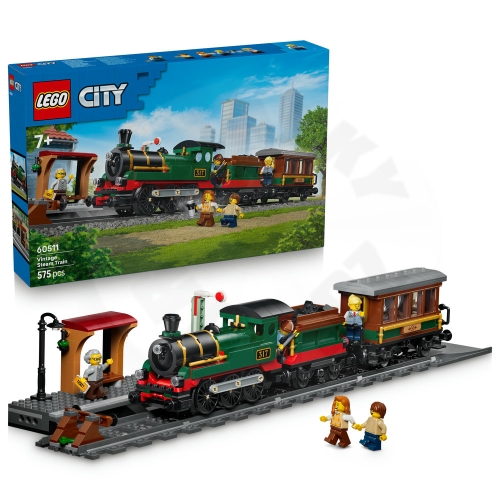 LEGO® City 60511 Vintage parní vlak_(1)