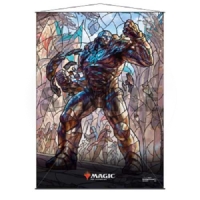 Magic: The Gathering Stained Glass Wall Scroll - Karn