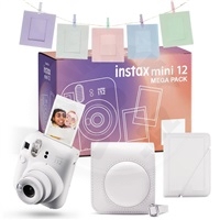 Fujifilm Instax MINI 12 MEGA PACK, bílá