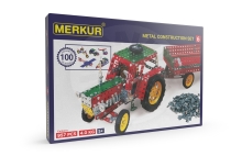 Merkur 6 stavebnice, 957 dílů, 100 modelů