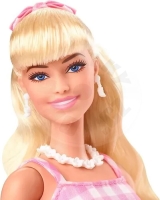 Mattel Barbie: The Movie - Sběratelská panenka Margot Robbie jako Barbie v růžových šatech (4)