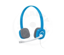 Logitech H150 Stereo Headset - modrá Logitech H150 Stereo Headset - modrá