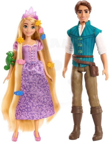 Mattel Disney Princess - Dobrodružná sada Rapunzel & Flynn Rider (HLW39)