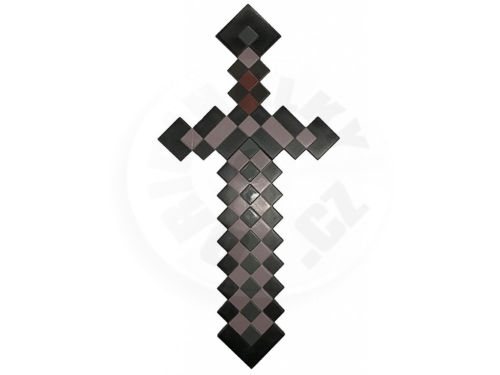 Minecraft replika plastového meče Nether 51 x 25 cm
