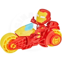 Hasbro Marvel Spidey a jeho přátelé - Iron Man s motorkou (2)