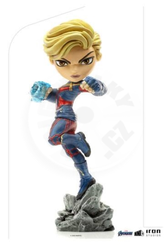 Iron Studios - Figurka Marvel Mini Co - Captain Marvel