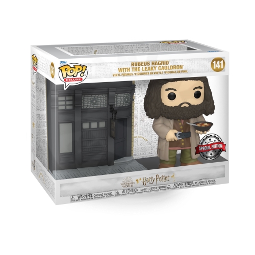 Funko Pop! Deluxe: Harry Potter - Děravý kotel + Rubeus Hagrid