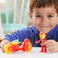 Hasbro Marvel Spidey a jeho přátelé - Iron Man s motorkou (3)
