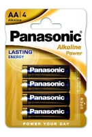 PANASONIC Alkalické baterie Alkaline Power AA 1,5V (Blistr 4ks) PANASONIC Alkalické baterie Alkaline Power AA 1,5V (Blistr 4ks)