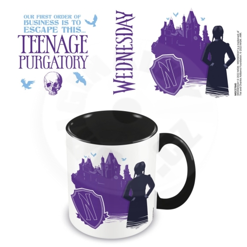 Hrnek keramický - Wednesday (Teenage Purgatory) 315 ml