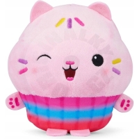 Gabby's Dollhouse Kočička Muffin 25 cm, růžová, plyš