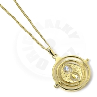 Harry Potter pozlacený náhrdelník s křišťálovými prvky