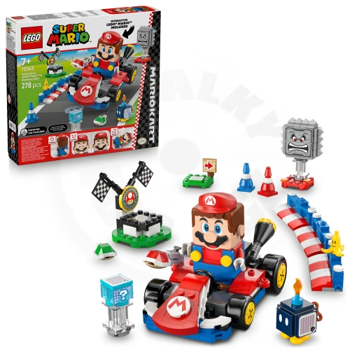 LEGO® Super Mario™ 72043 Mario Kart™ – Interaktivní LEGO® Mario™ a Standard Kart_(1)