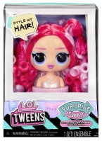 L.O.L. Surprise! Swap Mini Tweens česací hlava, růžová kudrnatá