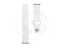 Apple Watch silikonový řemínek 38/40mm - bílá Apple Watch silikonový řemínek 38/40mm - bílá