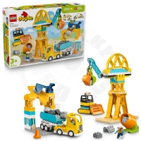 LEGO® DUPLO® 10476 Staveniště a vozidla 3 v 1