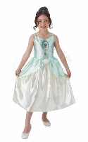 Rubies kostým - Disney Princess Tiana vel. L (128)