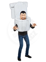 Dětský kostým Skibidi Toilet Blow-Up  UNI (8-12 let)