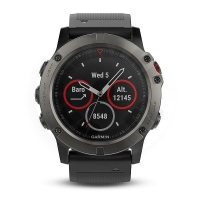 Garmin Fenix 5X Sapphire - šedá
