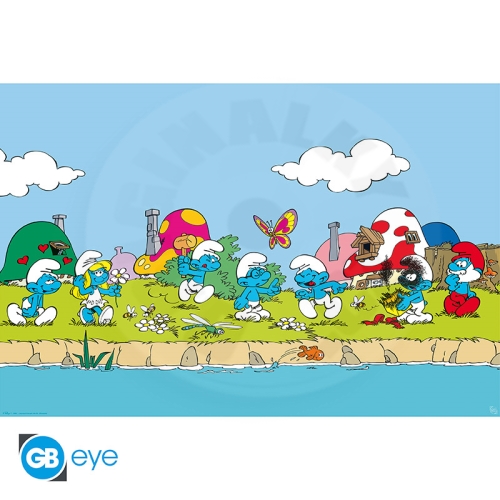 THE SMURFS - Poster Maxi 91.5x61 - GROUP_(1)
