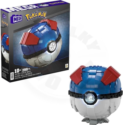 Mattel Mega Construx Pokémon Jumbo Superball, HMW04