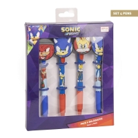 Dárkový psací set Cerdá - Sonic 4 pera