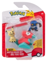 Figurka - Pokémon Battle 3-Pack Mimikyu, Porygon & Croagunk Figurka - Pokémon Battle 3-Pack Mimikyu, Porygon & Croagunk