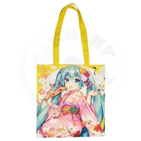 Látková taška - Hatsune Miku: Kimono 35 x 42 cm Látková taška - Hatsune Miku: Kimono 35 x 42 cm